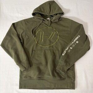 Twenty One Pilots The Bandito Tour Hoodie Sz S Men's Concert 2019 Olive Green